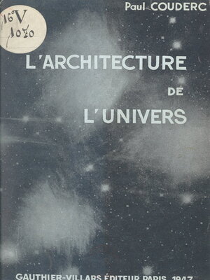 cover image of L'architecture de l'univers